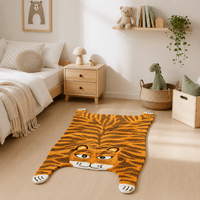 Cocon Montessori Tapis Chambre Enfant Tigre