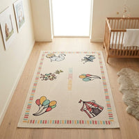 Cocon Montessori Tapis Chambre Motif Animal Très Grand Format
