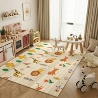 Cocon Montessori Tapis Chambre Motif Animal Très Grand Format