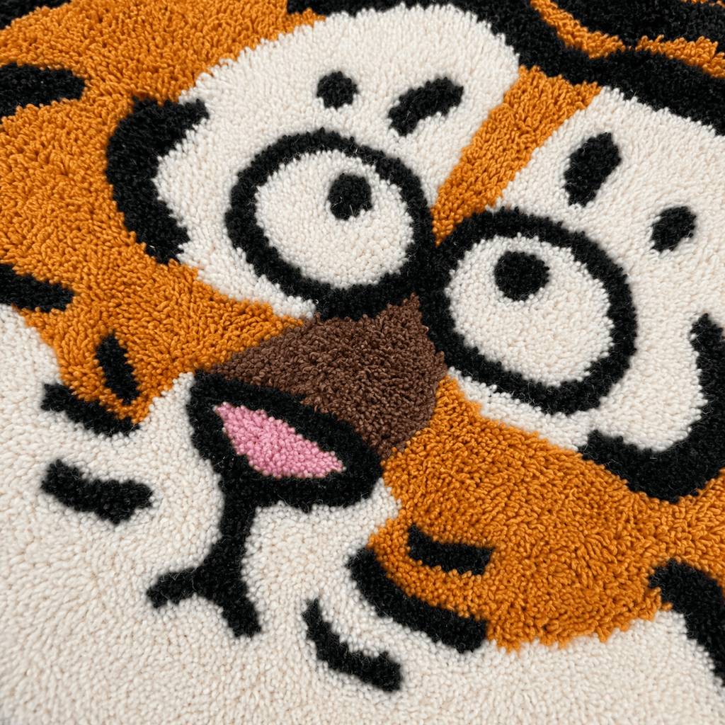 Cocon Montessori Tapis Chat Tigre