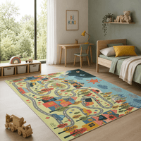 Cocon Montessori Tapis Circuit Voiture Enfant