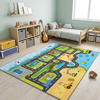 Cocon Montessori Tapis Circuit Voiture Enfant Aventure