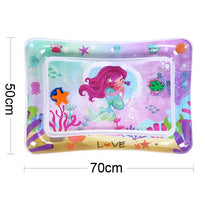 Cocon Montessori Tapis D'Eau Gonflable Bébé Univers Aquatique