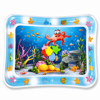 Cocon Montessori Tapis D'Eau Gonflable Bébé Univers Aquatique