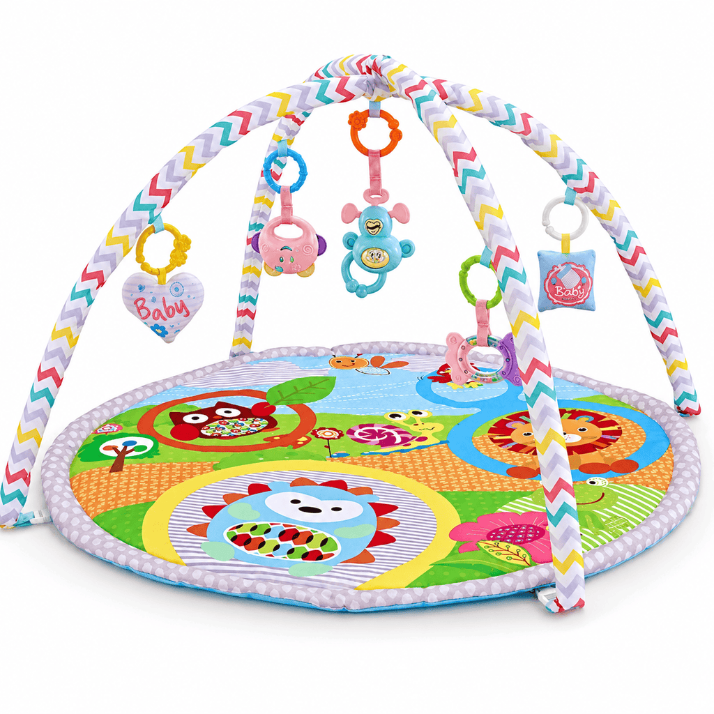 Cocon Montessori Tapis D'Eveil Bébé Arceau Multifonction