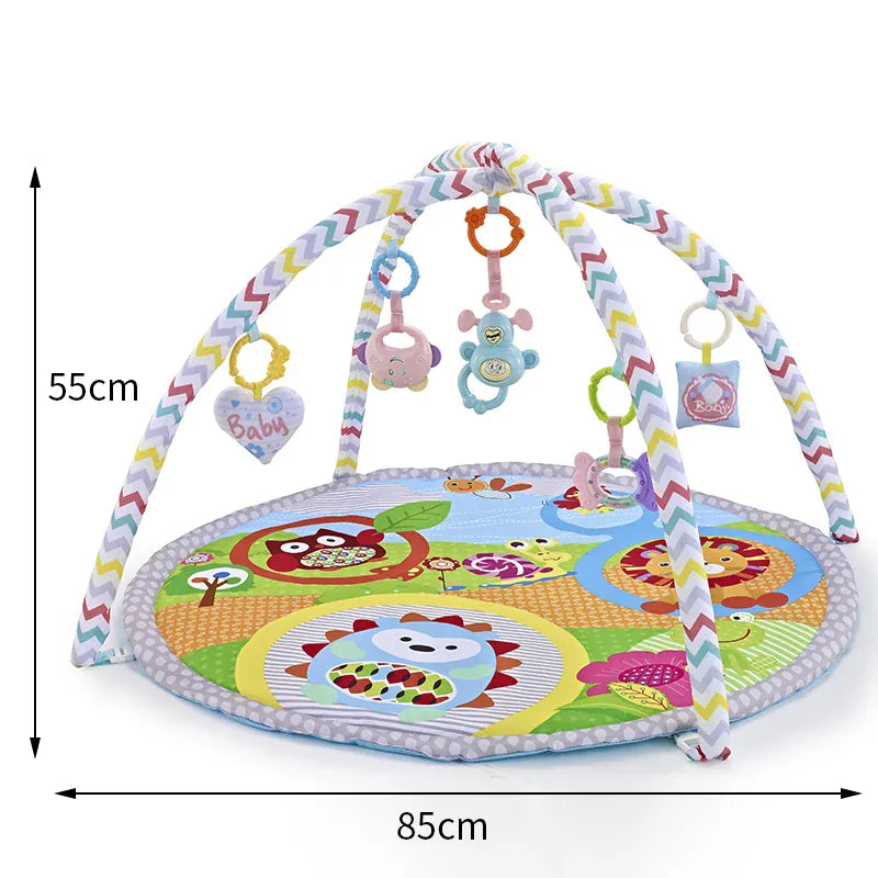 Cocon Montessori Tapis D'Eveil Bébé Arceau Multifonction