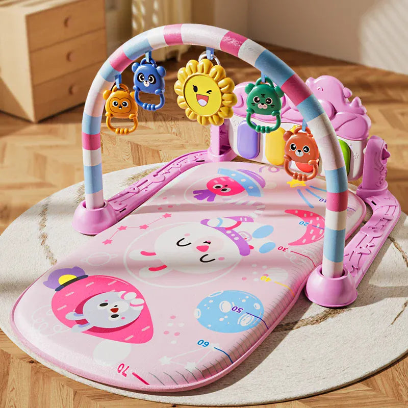 Cocon Montessori Tapis D'Eveil Bébé Avec Arche Et Lumiere
