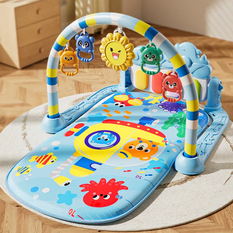 Cocon Montessori Tapis D'Eveil Bébé Avec Arche Et Lumiere