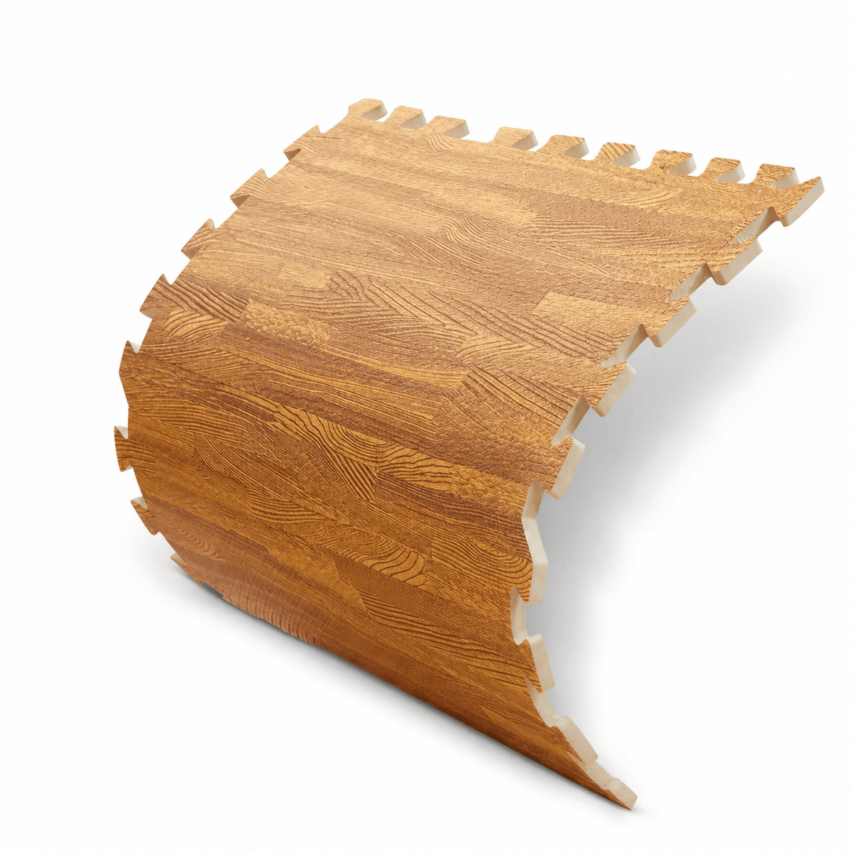 Cocon Montessori Tapis D'Eveil Bébé Dalle Effet Bois