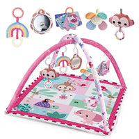 Cocon Montessori Tapis D'Eveil Bébé Motif Animaux