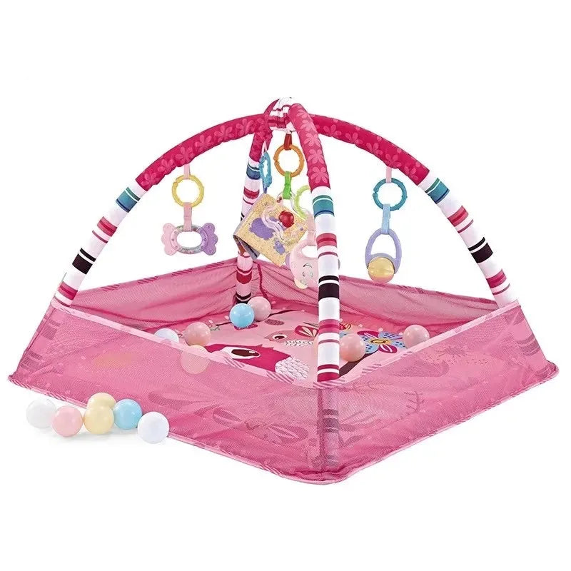 Cocon Montessori Tapis D'Eveil Bébé Motif Animaux