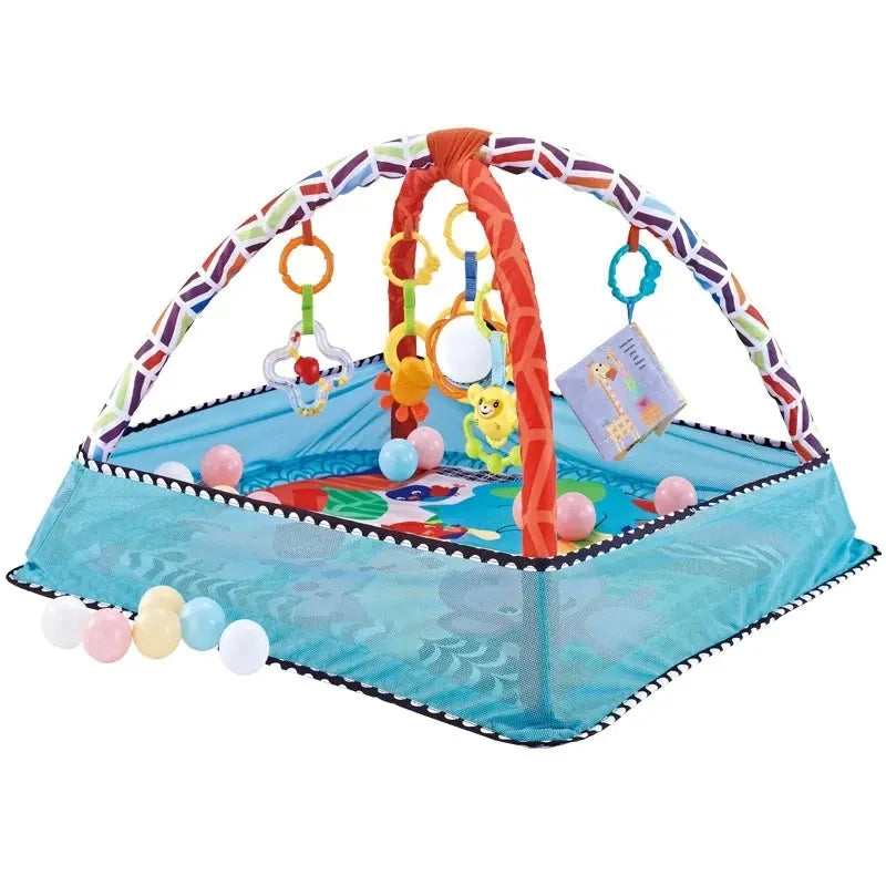 Cocon Montessori Tapis D'Eveil Bébé Motif Animaux