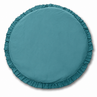 Cocon Montessori Tapis D'Éveil Rond Rembourré Pour Bébé
