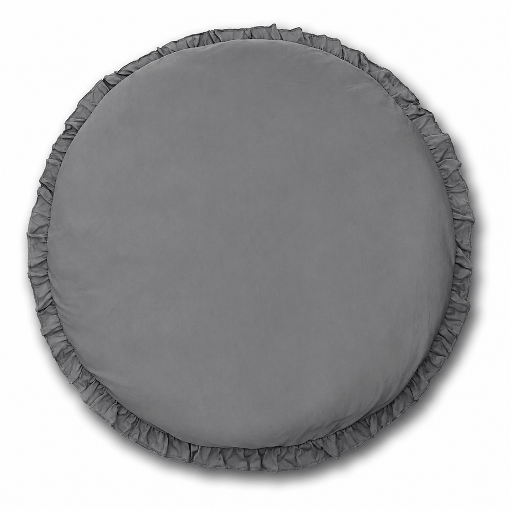 Cocon Montessori Tapis D'Éveil Rond Rembourré Pour Bébé