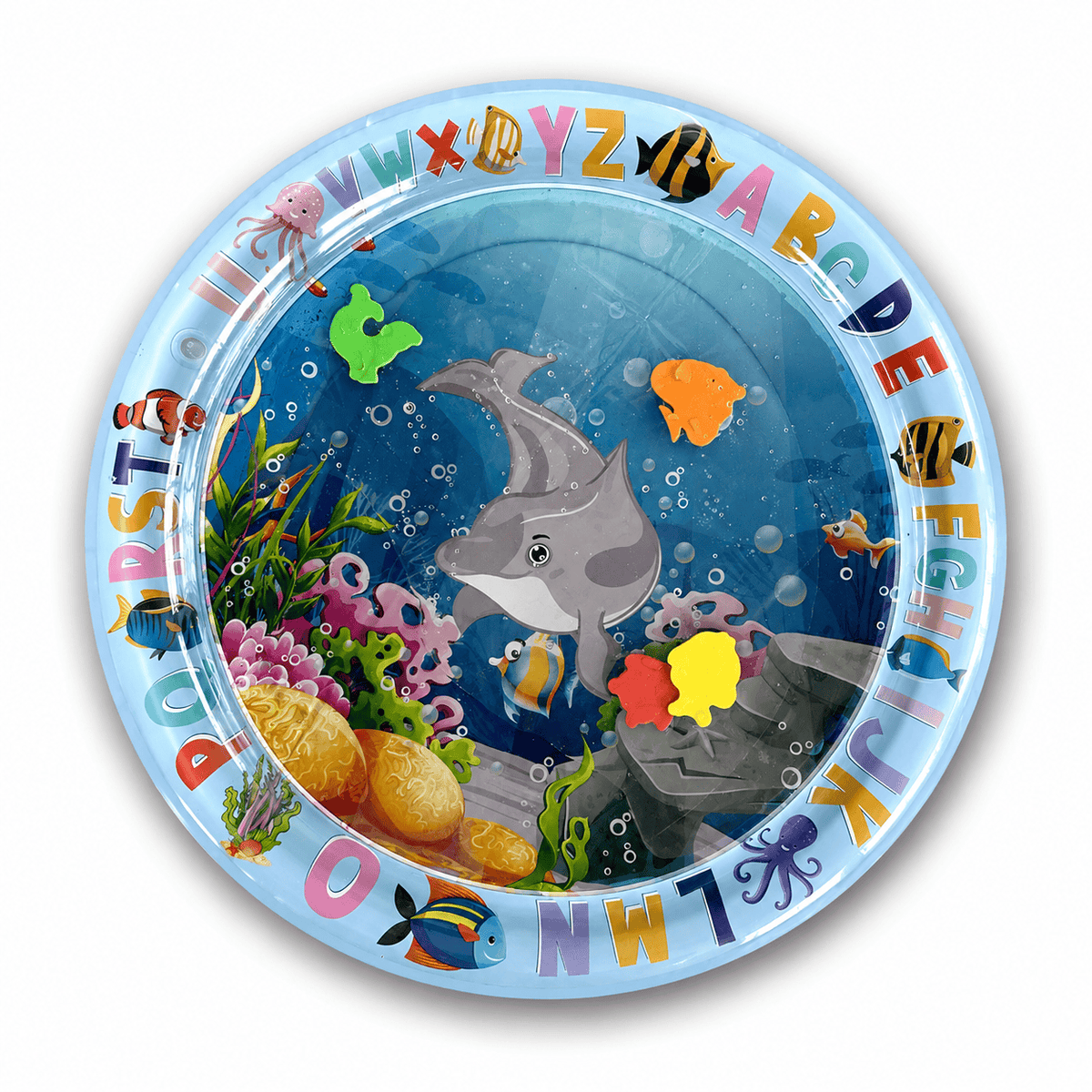 Cocon Montessori Tapis De Jeu Gonflable Aquatique Pour Bébé