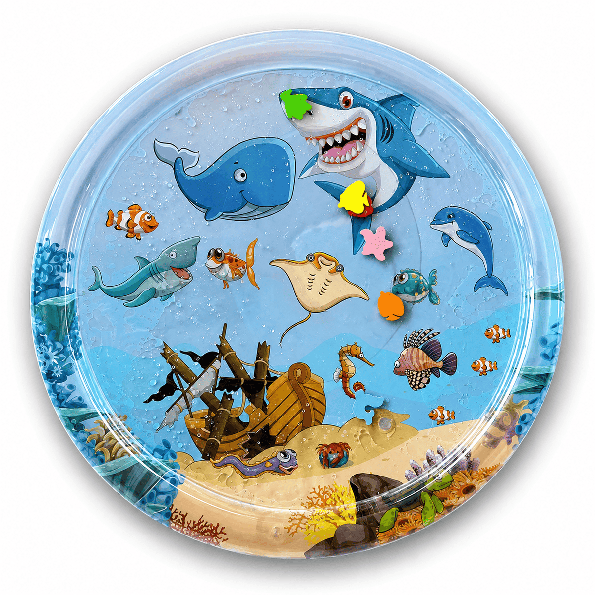 Cocon Montessori Tapis De Jeu Gonflable Aquatique Pour Bébé