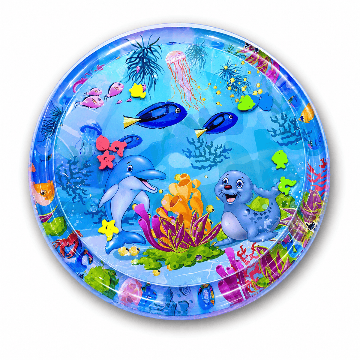 Cocon Montessori Tapis De Jeu Gonflable Aquatique Pour Bébé