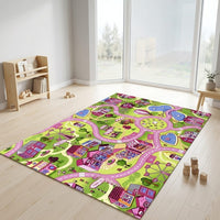 Cocon Montessori Tapis De Jeu Parc D'Attractions