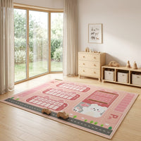 Cocon Montessori Tapis De Jeu Route Et Train