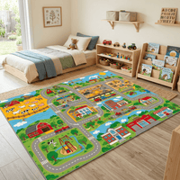 Cocon Montessori Tapis De Jeu Route Grande Ville