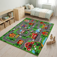 Cocon Montessori Tapis De Jeu Village Enfant