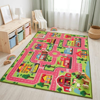 Cocon Montessori Tapis De Jeu Village Enfant