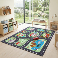 Cocon Montessori Tapis De Sol Ville Enfant