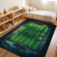 Cocon Montessori Tapis De Terrain De Foot Enfant