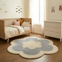 Cocon Montessori Tapis En Forme De Fleur