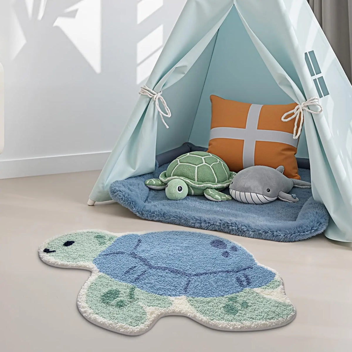 Cocon Montessori Tapis Enfant Tortue