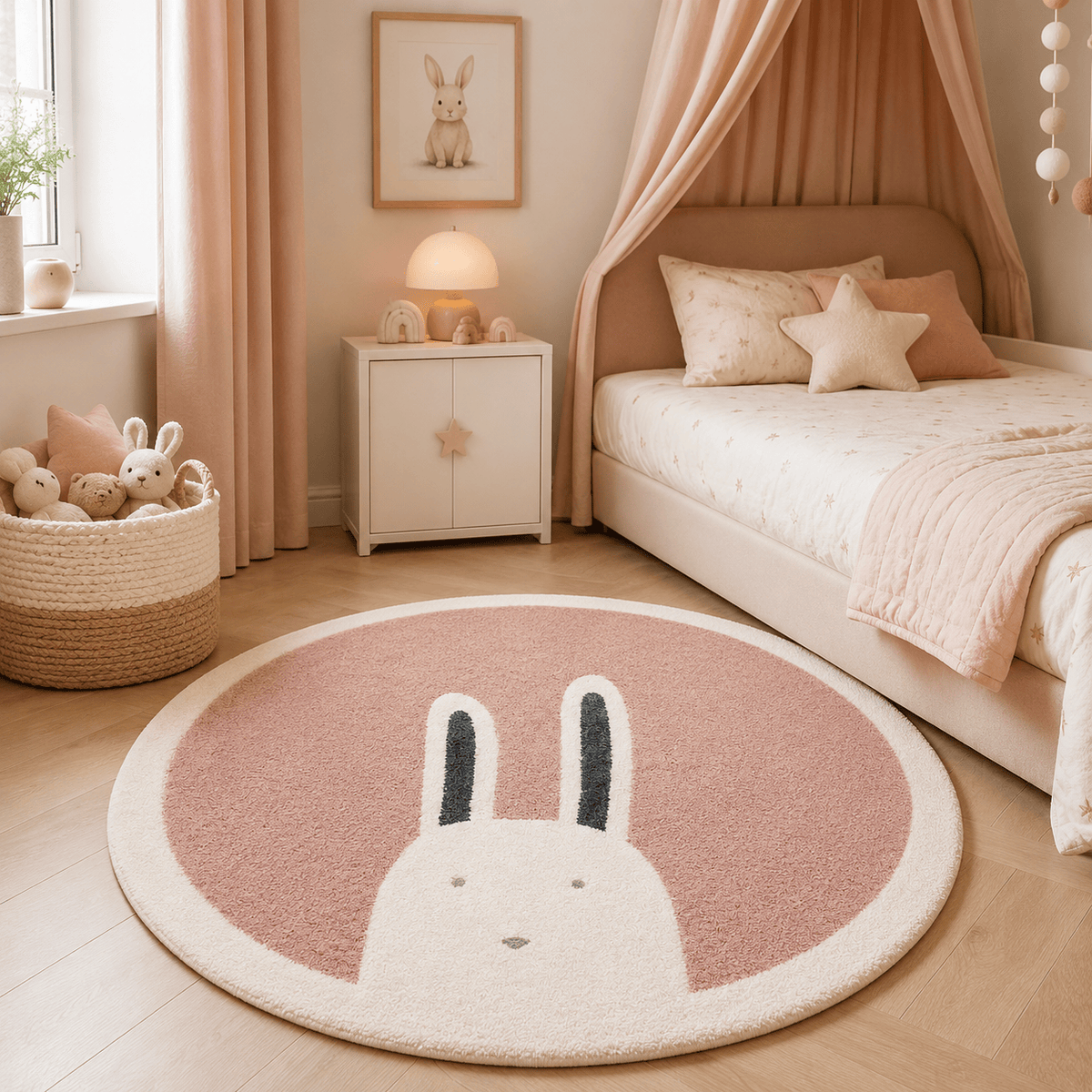 Cocon Montessori Tapis Éveil Bébé Tête D'Animal