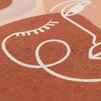 Cocon Montessori Tapis Fille Tons Rose Pastel
