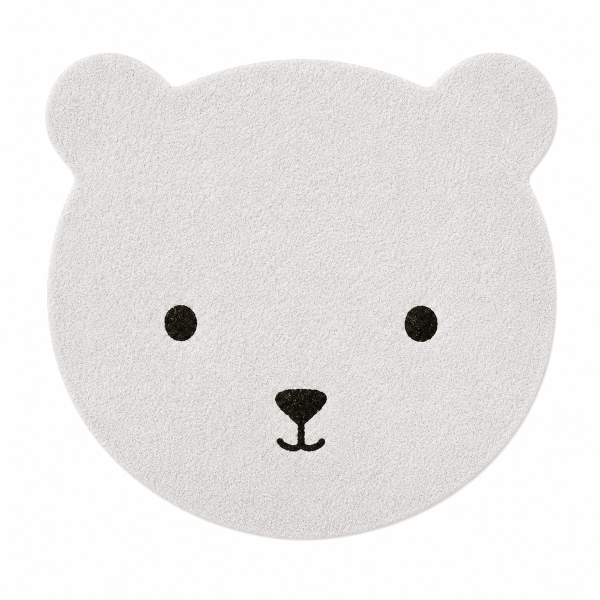 Cocon Montessori Tapis Peluche Tête D'Animal