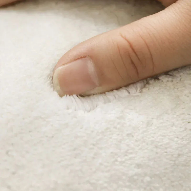 Cocon Montessori Tapis Peluche Tête D'Animal