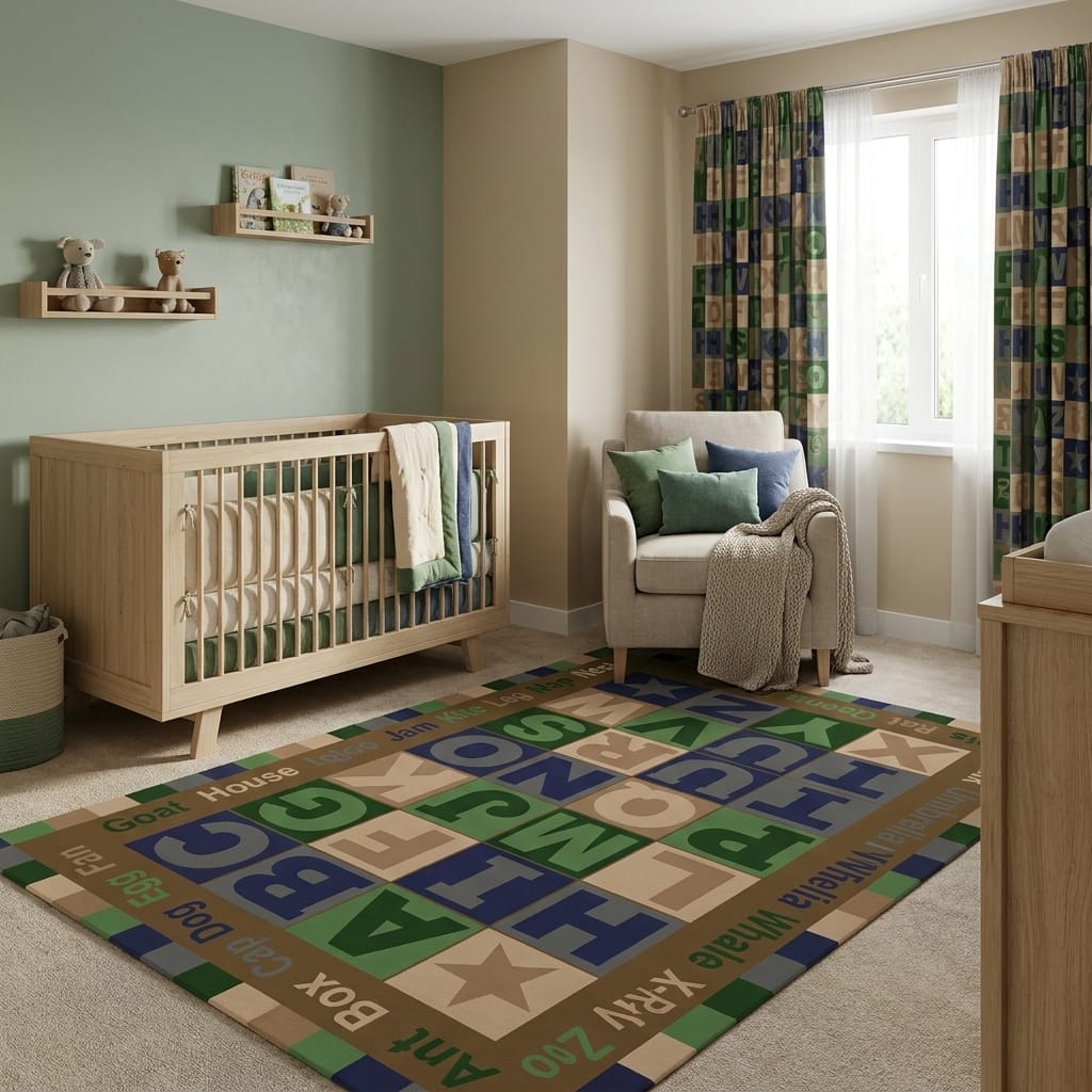 Cocon Montessori Tapis Pour Bébé Abécédaire