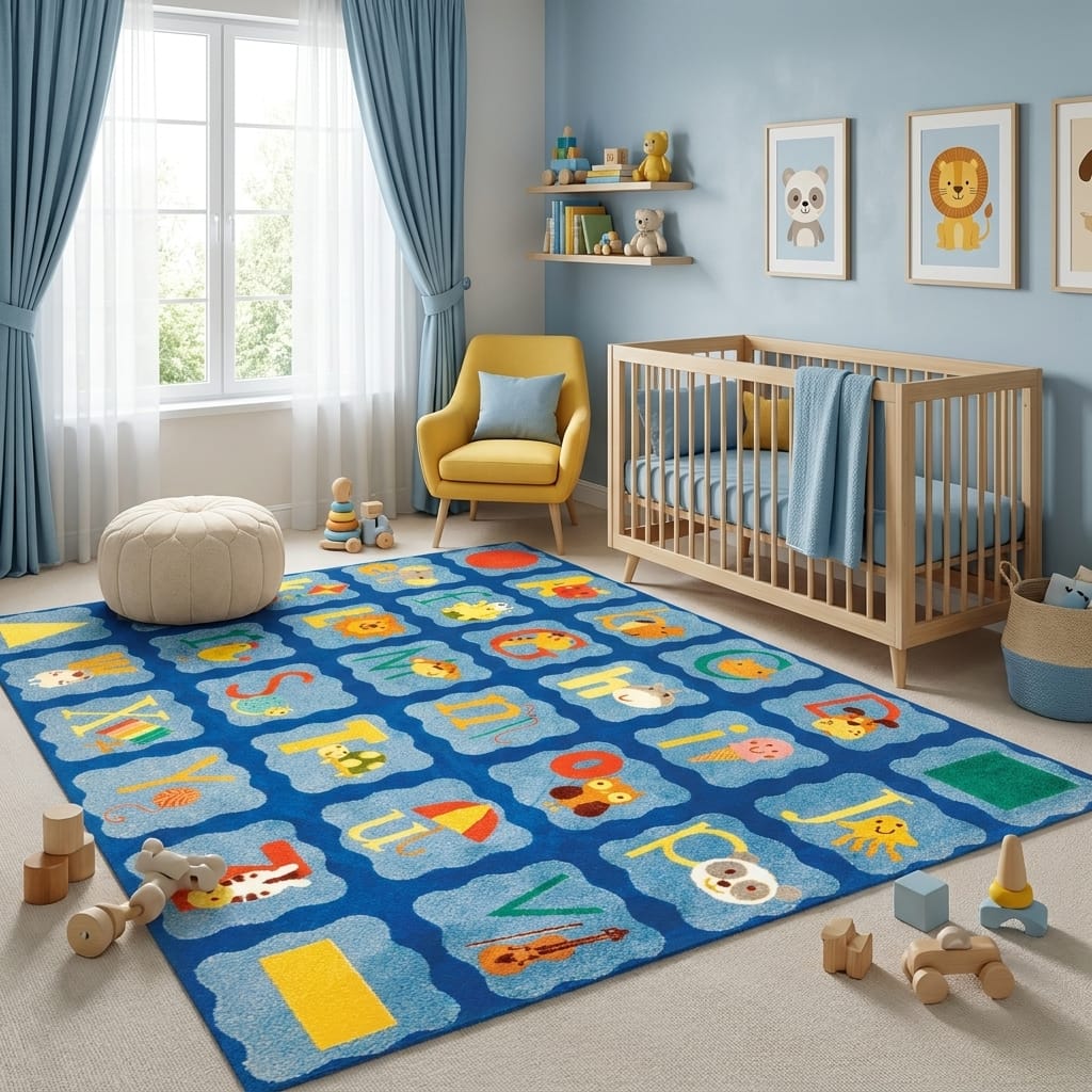 Cocon Montessori Tapis Pour Bébé Abécédaire
