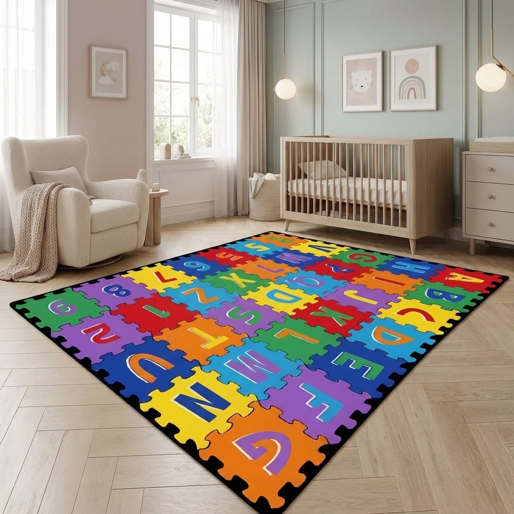 Cocon Montessori Tapis Pour Bébé Abécédaire