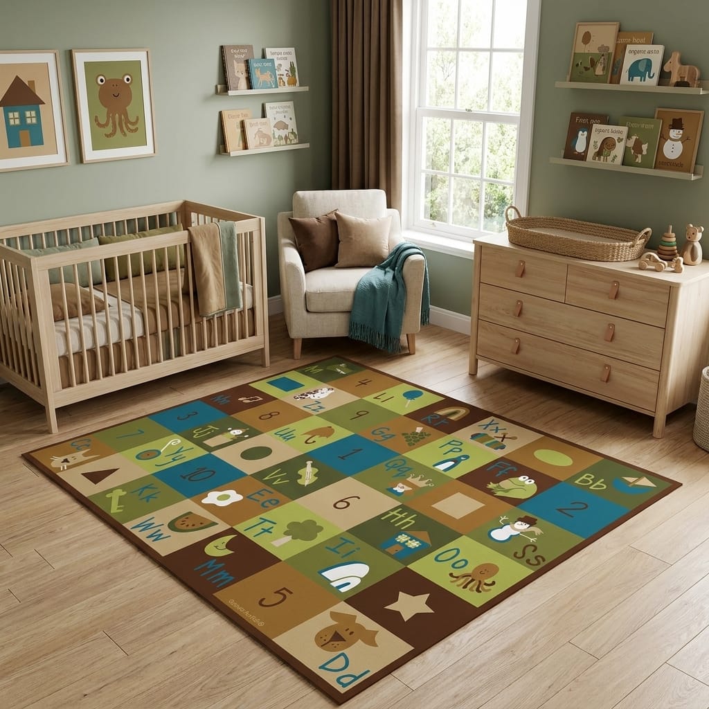 Cocon Montessori Tapis Pour Bébé Abécédaire