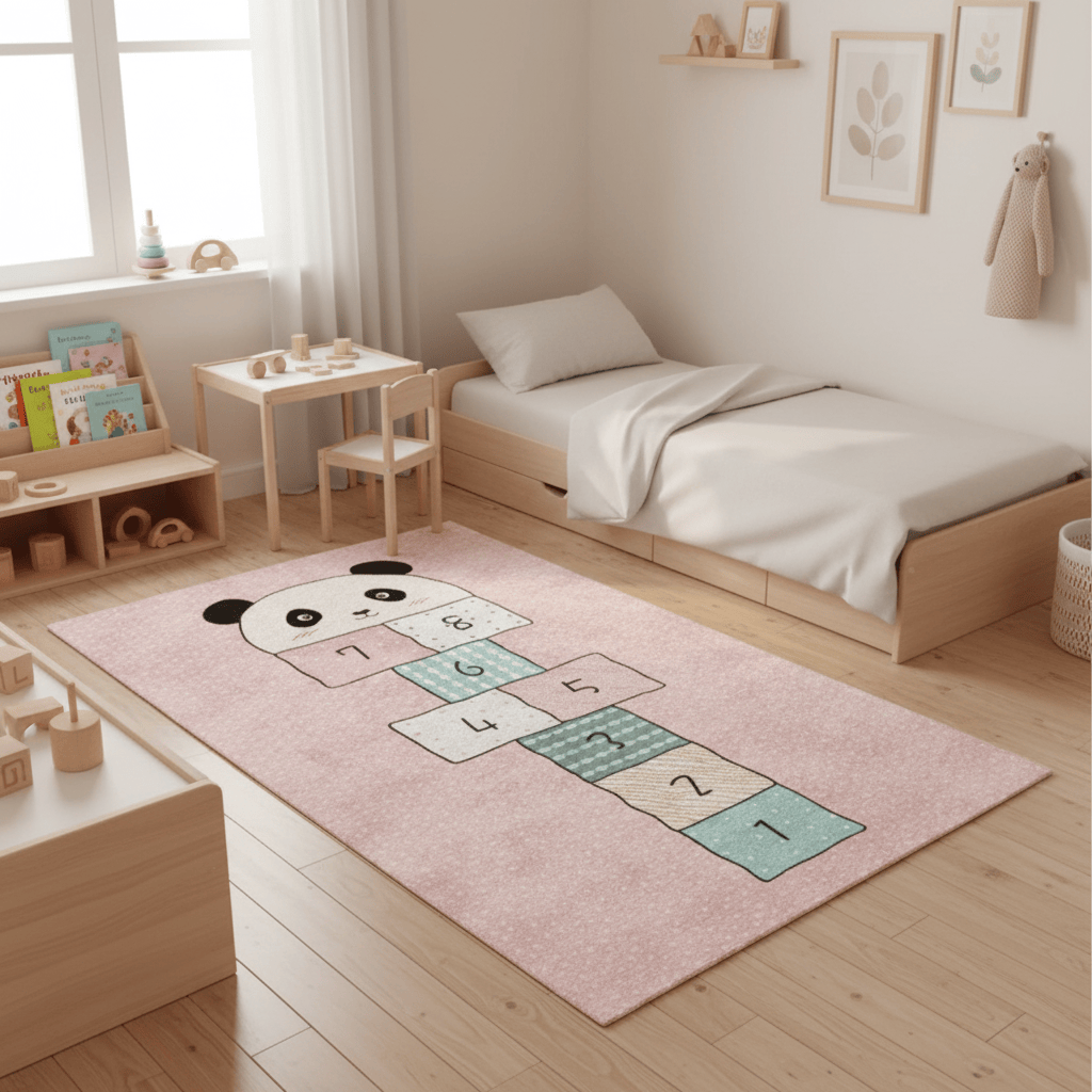Cocon Montessori Tapis Pour Enfant Marelle