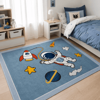 Cocon Montessori Tapis Pour Enfant Motif Astronaute