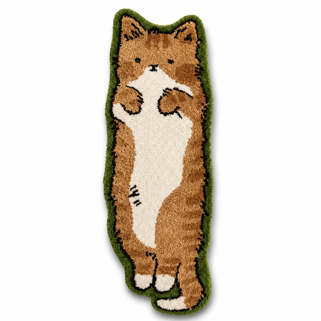 Cocon Montessori Tapis Pour Enfant Motif Chat