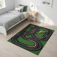 Cocon Montessori Tapis Pour Enfant Motif Circuit De Course