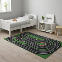 Cocon Montessori Tapis Pour Enfant Motif Circuit De Course