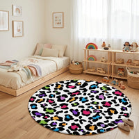 Cocon Montessori Tapis Pour Enfant Motif Leopard