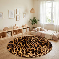 Cocon Montessori Tapis Pour Enfant Motif Leopard