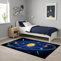 Cocon Montessori Tapis Pour Enfant Systeme Solaire