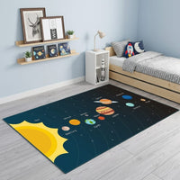 Cocon Montessori Tapis Pour Enfant Systeme Solaire