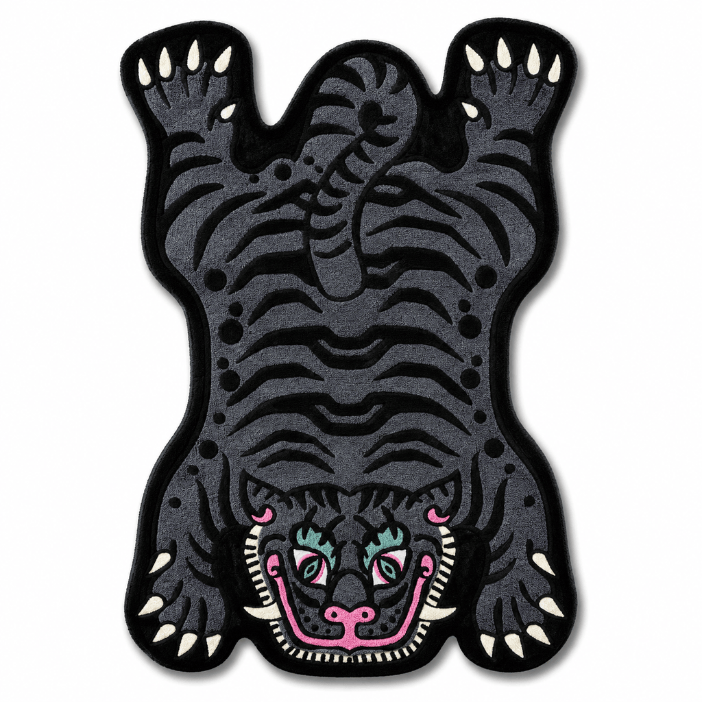 Cocon Montessori Tapis Pour Enfants Forme Tigre