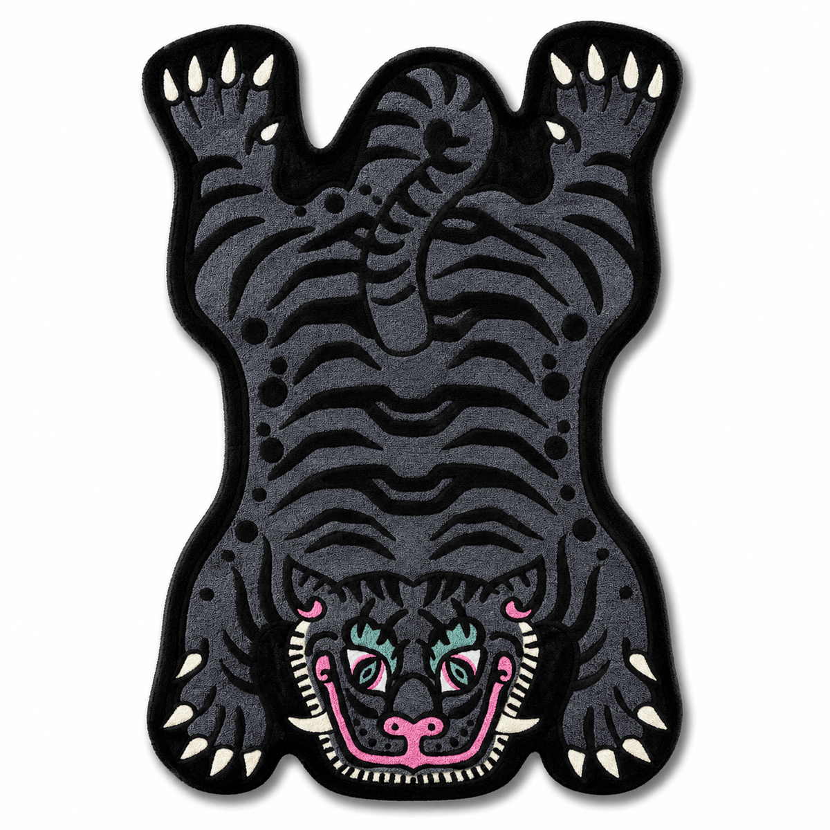 Cocon Montessori Tapis Pour Enfants Forme Tigre