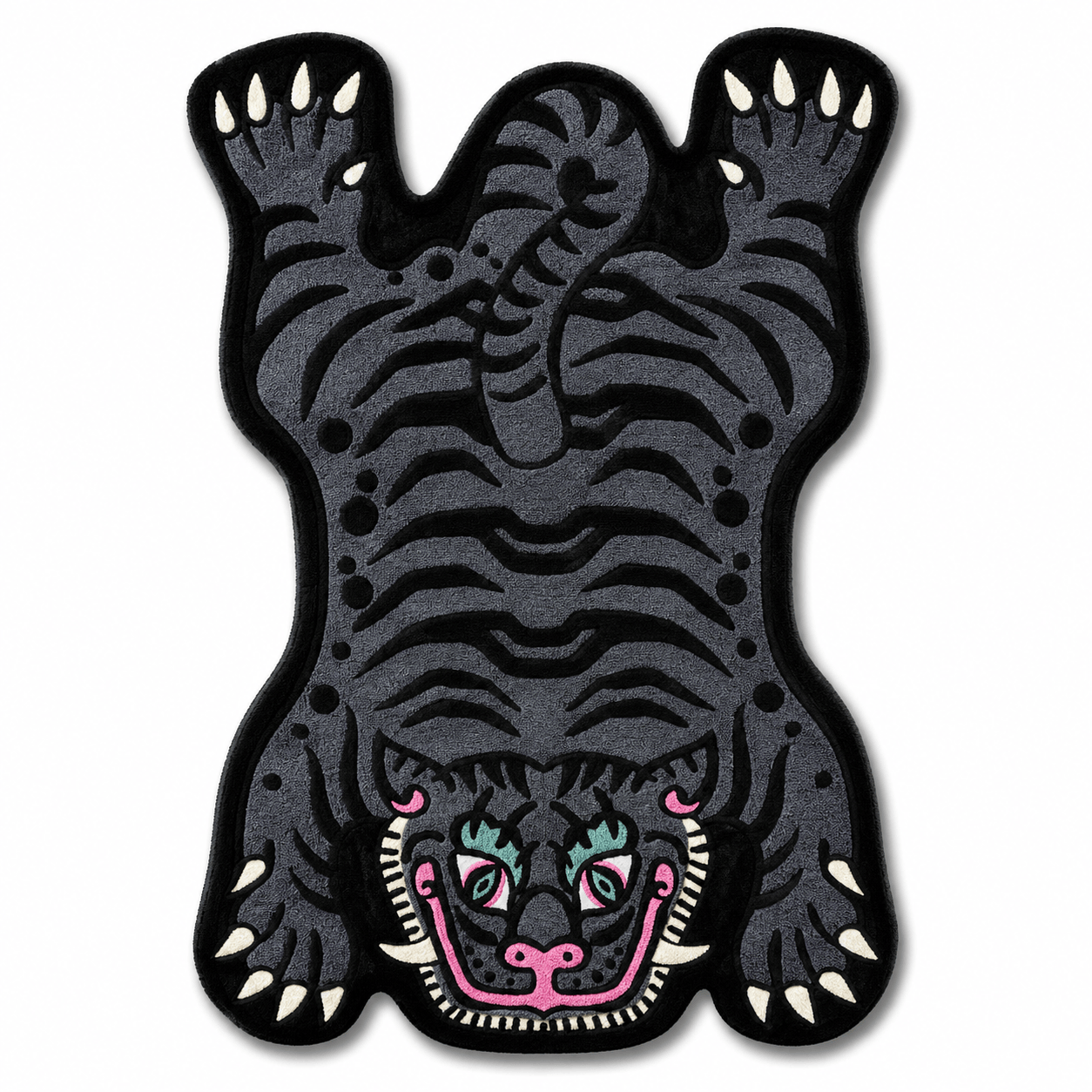 Cocon Montessori Tapis Pour Enfants Forme Tigre